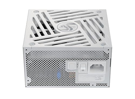 Seasonic Focus GX-850 White ATX3, 850W 80+ Gold Full-Modular, Fan Control in Fanless, Silent, Cooling Mode, 10 Year Warranty, Power Supply for Gaming and Various Application, SRP-FGX851-A5A32SF. Focus Gold 850W White