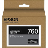 Epson T760820 760, Matte Black Ink Cartridge