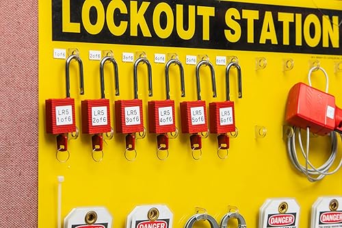 Brady Authentic (M4-17-595) All-Weather Permanent Adhesive Vinyl Labels 0.5 H x 1 W Black on White, 360 Labels. for use with BMP41, BMP51, M410, M510, and M511 Label Printers.