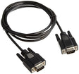 C2G 52087 DB9 M/M Serial RS232 Cable, Black (6 Feet, 1.82 Meters)