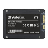 Verbatim 1TB Vi550 2.5 Internal Solid State Drive SSD SATA III Interface with 3D NAND Technology