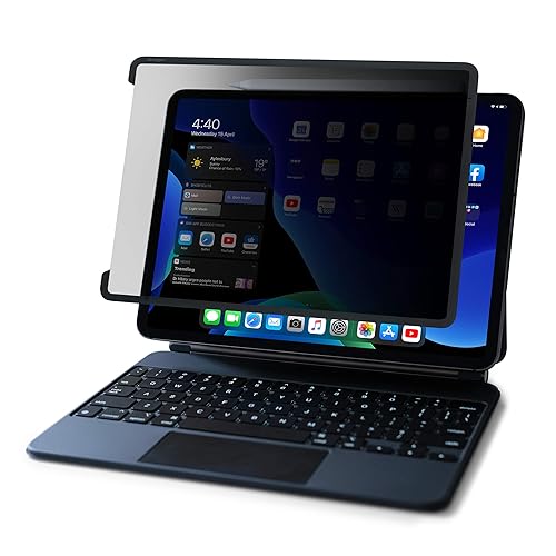 Kensington SA11 Screen Protector Designed for iPad Pro 11-Inch 2021/2020/2018 Model, Easy Installation with a Washable & Reusable Adhesive (K50720WW), black iPad Pro 11-inch (2021/2020/2018)