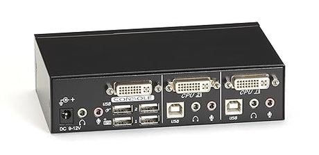 Black Box Network Services SERVSWITCH DT DVI 2-Port with EMULATED U