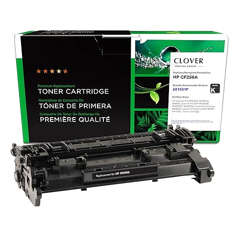 Clover Remanufactured Toner Cartridge Replacement for HP 58A (CF258A) | Black