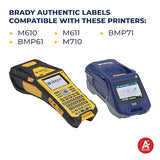 Brady T-Flag Matte Polypropylene Labels for M610, M611, M710, BMP61, and BMP71 Printers - 0.788 x 1.18. M6-1-425-FT