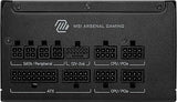 MSI MAG A650GLS PCIE5 Gaming Power Supply - Full Modular - 80 Plus Gold Certified 750W - Compact Size - ATX 3.1 and PCIE 5.1 Ready MAG A650GLS PCIE5 650W Gold