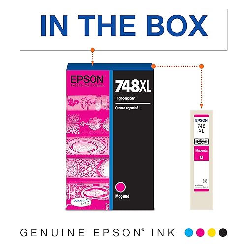 Epson DURABrite Pro T748XL320 Ink Cartridge - High Capacity Magenta