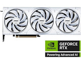MSI Gaming RTX 5080 16G Ventus 3X OC White Graphics Card (16GB GDDR7, 256-bit, Extreme Clock TBD MHz, DisplayPort x 3 2.1a, HDMI 2.1b, NVIDIA Blackwell Architecture)