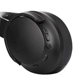 Morpheus 360 Synergy HD Bluetooth Headphones, Wireless Headphones, Over-Ear Headphones, 40-Hour Playtime, USB Type C Fast Charging, Soft Leather Padding, with Travel Case - Black, HP9550HD