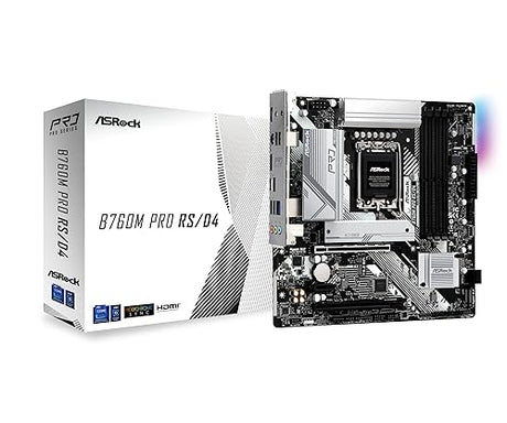 AsRock B760M Pro RS/D4 WiFi Intel DDR4 Motherboard