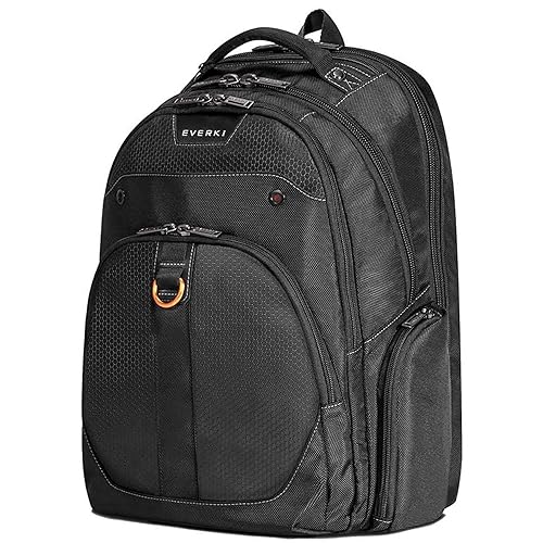 Everki Atlas Checkpoint Friendly Laptop Backpack Black Business 15.6