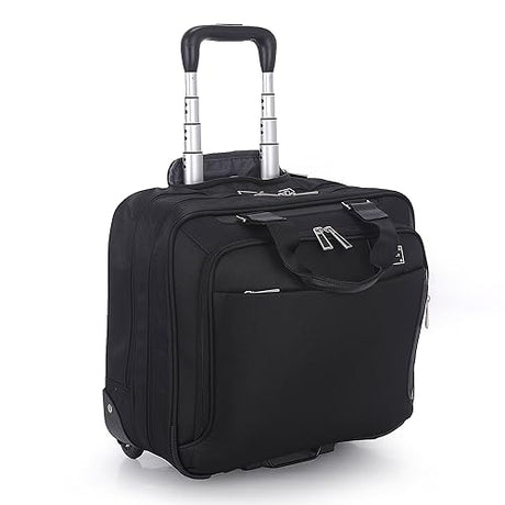 EcoTrend Cases Tech Exec Rolling Case (ETEX-RC15),Black
