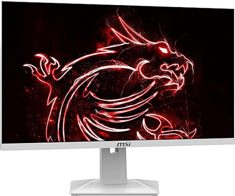 MSI 27” White QHD (2560 x 1440) Non-Glare with Super Narrow Bezel 170Hz 1ms G- Sync Compatible HDR Ready Rapid IPS Gaming Monitor (OPTIX G274QRFW)