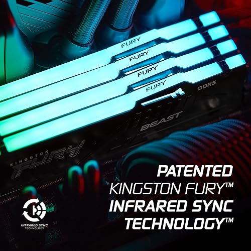 DDR5 Kingston FURY Beast 16Go 5200Mhz CL40