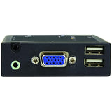 StarTech.com VGA-Over-IP Extender with 2-Port USB Hub - Video-Over-LAN Extender - 1920 x 1200 (IPUSB2VGA2) VGA - 1920x1200