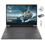 HP Victus 15.6 144Hz FHD Gaming Laptop | Intel i5-13420H, GeForce RTX 3050, 16GB RAM, 1TB PCIe SSD | Backlit Keyboard, Webcam, Wi-Fi 6, Win 11 | Mica Silver, 1TB Docking Station Set 16GB | 1TB PCIe SSD