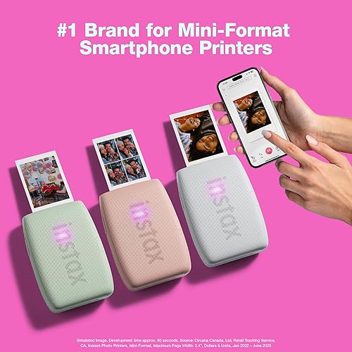 Fujifilm Instax Mini Link 3 Smartphone Printer - Rose Pink Printer Only Flower Butterfly Lily:pink