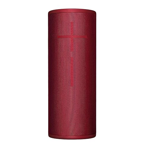 Ultimate Ears Megaboom 3 Portable Wireless Bluetooth Speaker (Powerful Sound + Thundering Bass, Bluetooth, Magic Button, Waterproof, Battery 20 Hours) - Sunset Red Sunset Red MEGABOOM 3