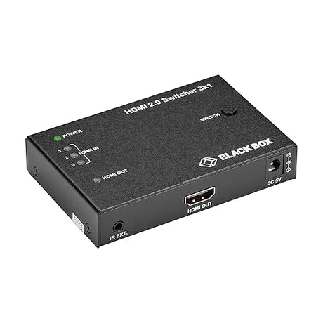 Black Box HDMI 2.0 4K 3x1 Video Switch