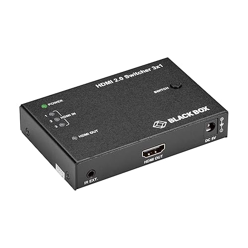 Black Box HDMI 2.0 4K 3x1 Video Switch