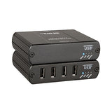 Black Box Network - IC408A-R2-4 Port USB 2.0 Extender LAN Or Direct Co