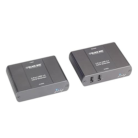Black Box Network Services Extends USB 2.0 Up to 100 Meters Over Catx Utp Cable.