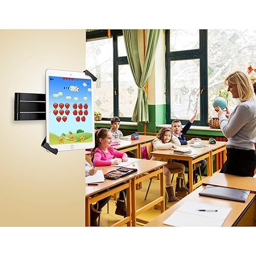 CTA Digital PAD-ASWM Articulating Security Wall Mount for 7-13-Inch Tablets Articulated support