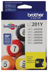 Brother LC201Y Standard Yield Yellow Ink Cartridge