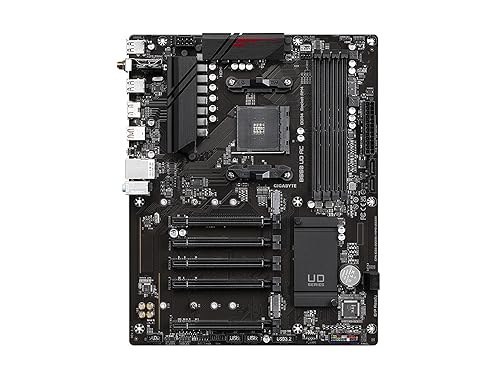 GIGABYTE B550 UD AC (AM4/ AMD/ B550/ ATX/Dual M.2/ SATA 6Gb/s/USB 3.2 Gen 2/ Intel 802.11a/b/g/n/ac/Realtek GbE LAN/PCIe 4.0/ Motherboard)