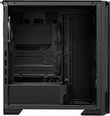 MSI MPG Velox 300R Airflow PZ - Mid-Tower Gaming PC Case - Tempered Glass Side Panel - 3 x 120mm ARGB Fans - Liquid Cooling Support up to 360mm Radiator - Mesh Panel for Optimized Airflow