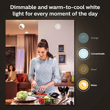 Philips Hue White and Color Ambiance A19 E26 LED Smart Bulb, Bluetooth & Zigbee Compatible (Hue Hub Optional), Works with Alexa & Google Assistant A Certified for Humans Device (562785),3 Pack