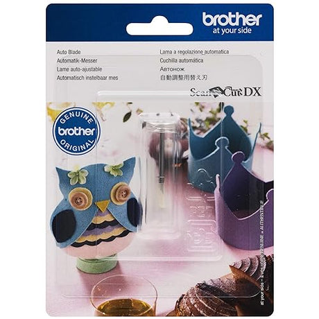 Brother ScanNCut DX Auto Blade Replacement, Cut Materials 0.1-3mm Thick Including Fabric, Felt, Vinyl And More