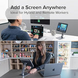 Plugable Magnetic Tablet Holder for iPad Pro 11 (1st/2nd/3rd/4th Gen, M2) iPad Air 10.9/11 (4th/5th Gen, M2), MagSafe Compatible, Portable Foldable 360° Rotating Stand (AMS-STAND11)