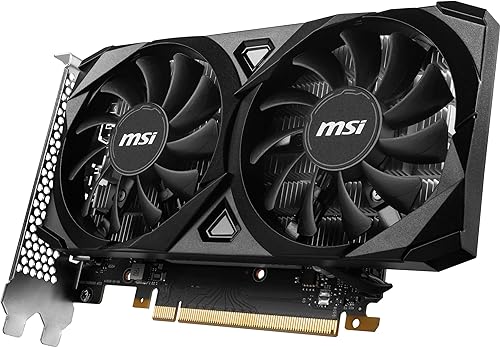 MSI Gaming RTX 3050 Ventus 2X 6G OC Graphics Card (NVIDIA RTX 3050, 96 ...