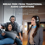 Creative Zen Hybrid Pro Wireless Over-Ear Headphones with LE Audio, with Up to 100 Hours (ANC Off), Hybrid Active Noise Cancellation, Ambient Mode, Powerful Audio, Bluetooth 5.3, Built-in Mic
