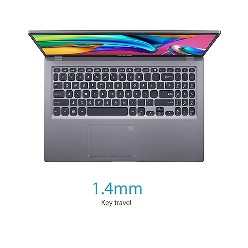 ASUS VivoBook 15 X515 Thin and Light Laptop, 15.6” FHD Display, Intel Core i5-1135G7, Intel UHD Graphics, 8GB DDR4 RAM, 512GB SSD, Fingerprint, Windows 11 Home, X515EA-DB55-CA