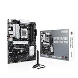 ASUS Prime B650-PLUS WiFi AMD B650 AM5 Ryzen™ Desktop 9000 8000 & 7000 ATX Motherboard, DDR5, PCIe 5.0 M.2, 2.5Gb LAN, WiFi 6E, HDMI™, SATA 6 Gbps, USB Type-C®, BIOS Flashback™, Thunderbolt™ 4 Header ATX PRIME B650-PLUS|WiFi 6E