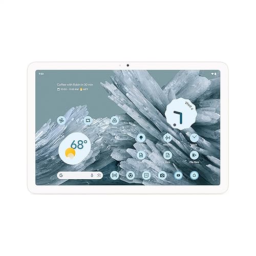 Google Pixel Tablet - Android Tablet with 11-Inch Screen and Extra-Long Battery Life - Porcelain - 8 GB RAM - 128 GB Porcelain 128 GB Pixel Tablet
