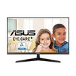 ASUS VY279HE 27” Eye Care Monitor, 1080P Full HD, 75Hz, IPS, 1ms, Adaptive-Sync, Eye Care Plus, Color Augmentation, HDMI VGA, Frameless, VESA Wall Mountable,BLACK