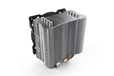 be quiet! Pure Rock 2, BK006, 150W TDP, CPU Cooler, Brushed Aluminum, HDT Technology