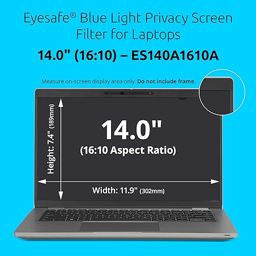 Kensington Eyesafe Privacy Screens Filter 14 inch 16:10