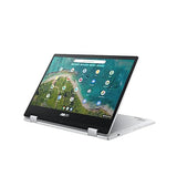 ASUS Chromebook Flip CM1, 14.0 FHD Touchscreen Display, AMD 3015Ce Processor, 4GB RAM, 64GB eMMC Storage, MIL-STD 810H Durability, Chrome OS, Transparent Silver, CM1400FXA-DH01T-CA Intel Core m3-8100Y