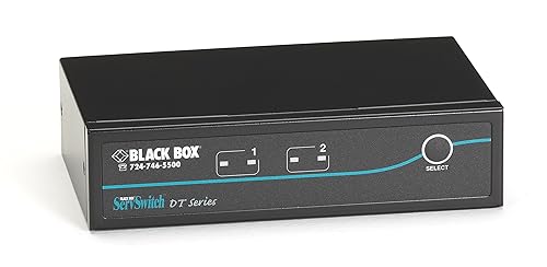 Black Box Network Services SERVSWITCH DT DVI 2-Port with EMULATED U