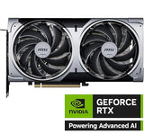 MSI Gaming RTX 5070 12G Ventus 2X OC Graphics Card (12GB GDDR7, 192-bit, Extreme Performance: 2557 MHz, DisplayPort x3 2.1a, HDMI 2.1b, NVIDIA Blackwell Architecture)