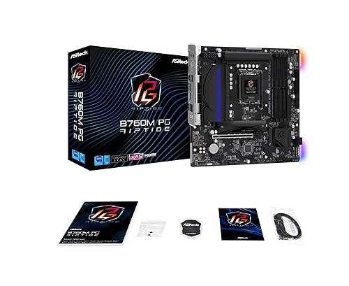 Asrock Riptide Intel B760 LGA 1700 DDR5 Micro ATX Motherboard