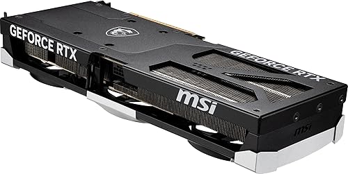 MSI Gaming RTX 5080 16G Ventus 3X OC Graphics Card (16GB GDDR7, 256-bit, Extreme Performance: 2655 MHz, DisplayPort x3 2.1a, HDMI 2.1b, NVIDIA Blackwell Architecture)