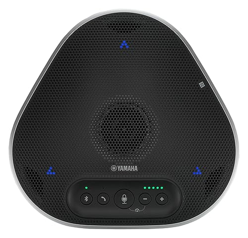 Yamaha YVC-330 Portable USB & Bluetooth Conference Phone Featuring. SoundCap Technology Black