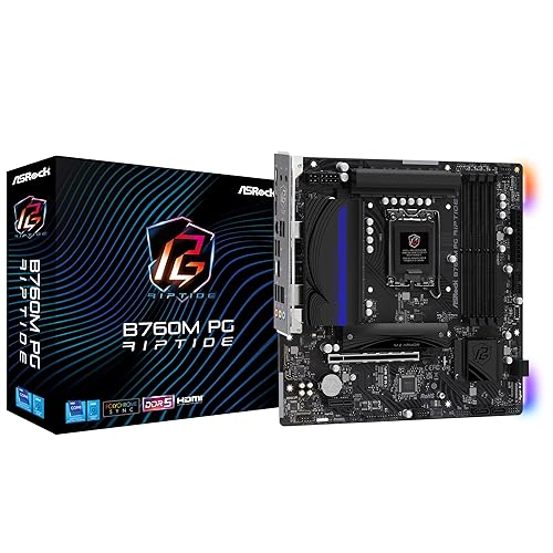 Asrock Riptide Intel B760 LGA 1700 DDR5 Micro ATX Motherboard