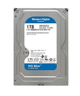 Western Digital WD Blue 1TB Desktop Hard Disk Drive - 7200 RPM SATA 6Gb/s 64MB Cache 3.5 Inch - WD10EZEX
