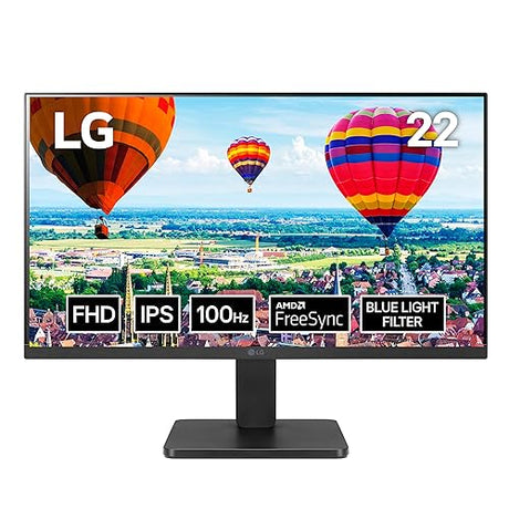 LG 22MR41A 22” Full HD VA Monitor with AMD FreeSync and 100Hz Refresh Rate 22 100 Hz Non Height Adjustable